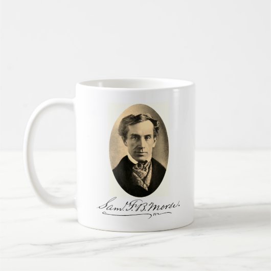 Samuel Finley Breese Morse Koffiemok (Links)