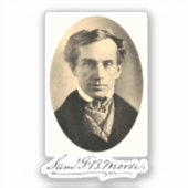 Samuel Finley Breese Morse Sticker (Voorkant)