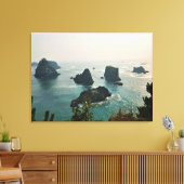 Samuel H. Boardman, kust van Oregon Canvas Afdruk (Insitu (Woonkamer))