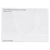 Samuel H. Boardman, kust van Oregon Groot Cadeauzakje (Achterkant)