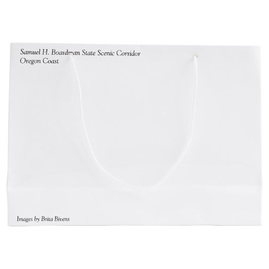 Samuel H. Boardman, kust van Oregon Groot Cadeauzakje (Achterkant)