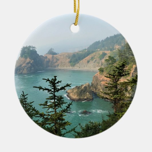 Samuel H. Boardman, kust van Oregon Keramisch Ornament (Voorkant)
