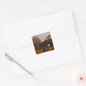 Samuel H. Boardman, Oregon Kust Vierkante Sticker (Envelop)