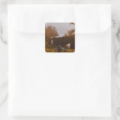 Samuel H. Boardman, Oregon Kust Vierkante Sticker (Tas)