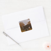 Samuel H. Boardman, Oregon Kust Vierkante Sticker (Envelop)