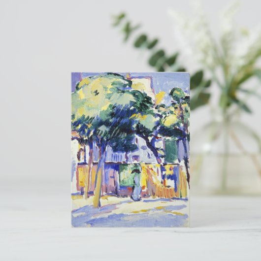 Samuel John Peploe Veules-les-Rozen Briefkaart (Staand voorkant)