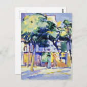 Samuel John Peploe Veules-les-Rozen Briefkaart (Voorkant / Achterkant)