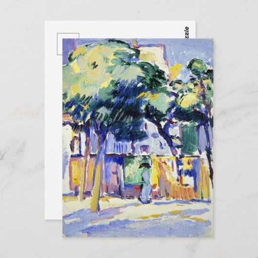 Samuel John Peploe Veules-les-Rozen Briefkaart (Voorkant / Achterkant)