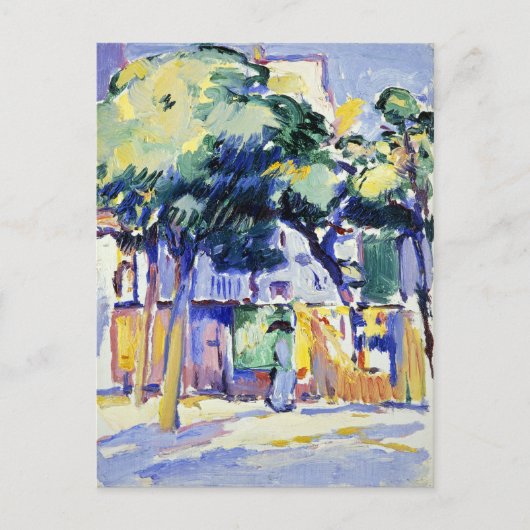 Samuel John Peploe Veules-les-Rozen Briefkaart (Voorkant)