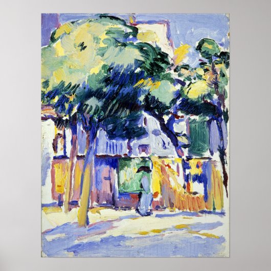 Samuel John Peploe Veules-les-Rozen Poster (Voorkant)