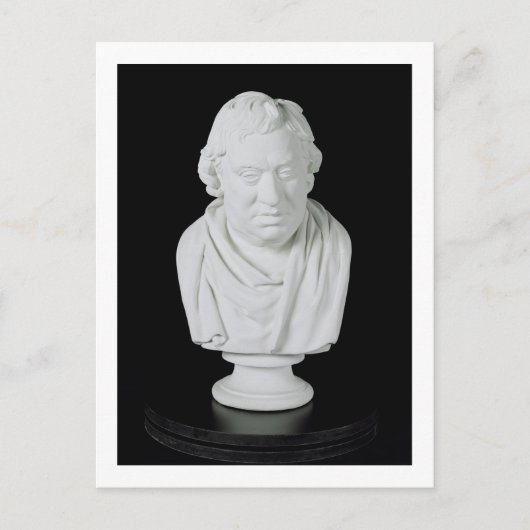 Samuel Johnson (1709-84) 1777 (gips) Briefkaart (Voorkant)