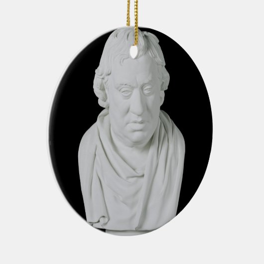 Samuel Johnson (1709-84) 1777 (gips) Keramisch Ornament (Rechts)