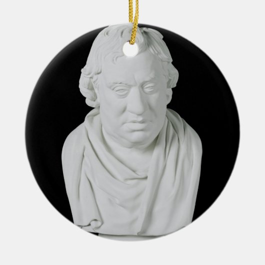 Samuel Johnson (1709-84) 1777 (gips) Keramisch Ornament (Voorkant)