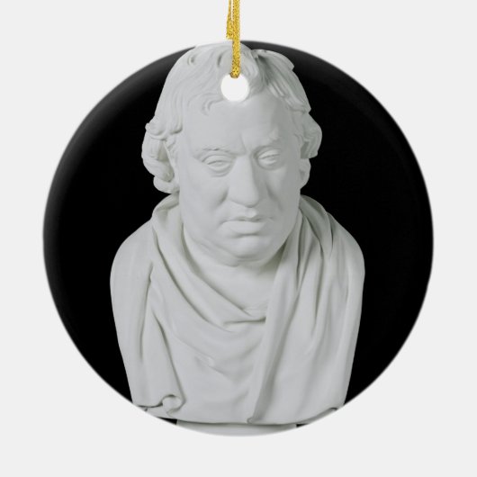 Samuel Johnson (1709-84) 1777 (gips) Keramisch Ornament (Achterkant)