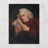 Samuel Johnson 1775 Briefkaart (Voorkant)