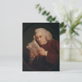 Samuel Johnson 1775 Briefkaart (Staand voorkant)