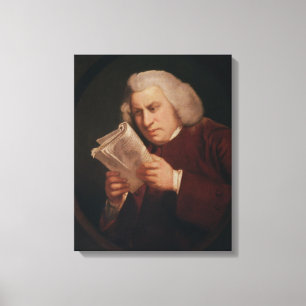 Samuel Johnson 1775 Canvas Afdruk