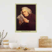 Samuel Johnson - Lezen Poster (Keuken)