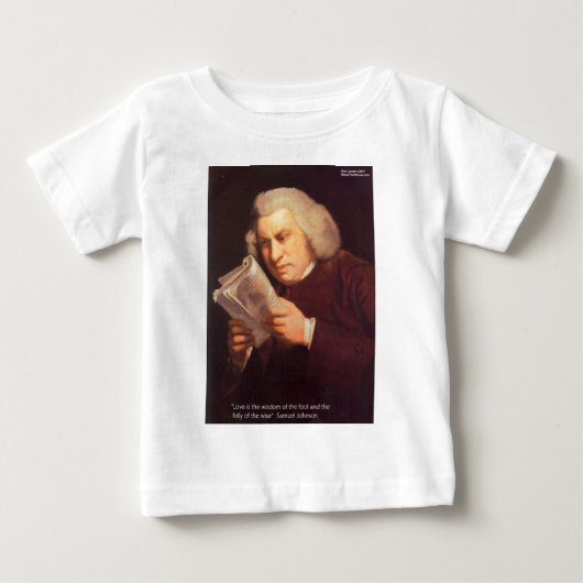 Samuel Johnson Liefde Is Wijsheid Cadeaubonnen Enz (Voorkant)