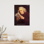 Samuel Johnson Liefde is Wijsheid Posters (Keuken)