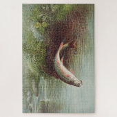 Samuel Kilbourne | Laping Brook-forel - 1874 Legpuzzel (Verticaal)