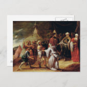 Samuel Killing Agag, koning van de Amalekites Briefkaart (Voorkant / Achterkant)