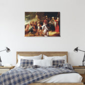Samuel Killing Agag, koning van de Amalekites Canvas Afdruk (Insitu (Slaapkamer))