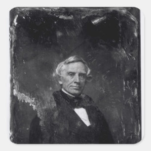 Samuel Morse c.1844-60 Vierkante Sticker