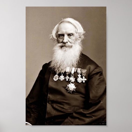 Samuel Morse Fotografische Reactie Poster (Voorkant)