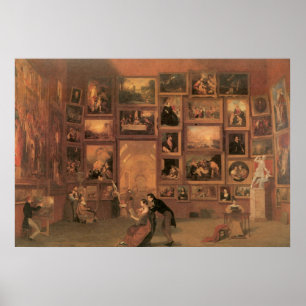 Samuel Morse Gallery van het Louvre Poster