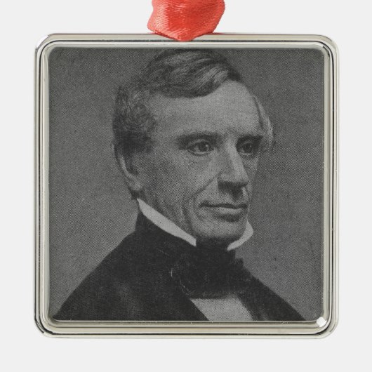 Samuel Morse Metalen Ornament (Voorkant)