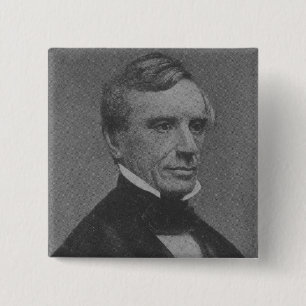 Samuel Morse Vierkante Button 5,1 Cm