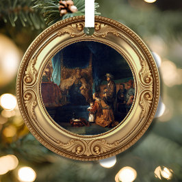 Samuel Old Testament Advent Jesse Tree  Metalen Ornament