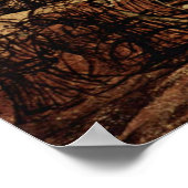 Samuel Palmer - cornfield in het moonlicht Poster (Hoek)