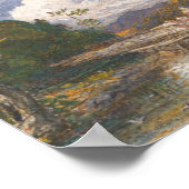 Samuel Palmer - Timber Wagon die een stream doorkr Poster (Hoek)