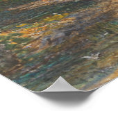 Samuel Palmer - Timber Wagon die een stream doorkr Poster (Hoek)