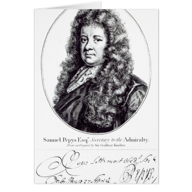 Samuel Pepys (Voorkant)
