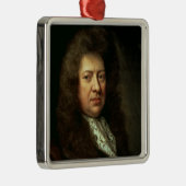 Samuel Pepys Metalen Ornament (Rechts)