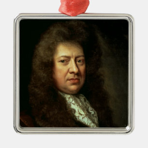 Samuel Pepys Metalen Ornament