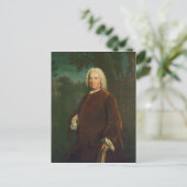 Samuel Richardson, 1747 Briefkaart (Staand voorkant)