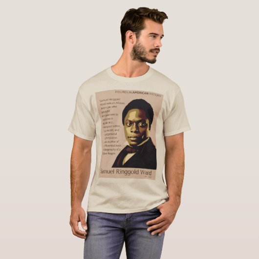 Samuel Ringgold Ward - Beelden in de Amerikaanse g T-shirt (Voorkant volledig)