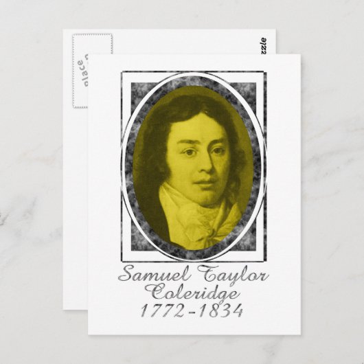 Samuel Taylor Coleridge Briefkaart (Voorkant / Achterkant)