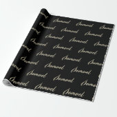 Samuel Vorname Name edles Geschenkpapier Papier (Uitgerold)
