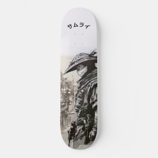 Samurai サムライ persoonlijk skateboard (Voorkant)