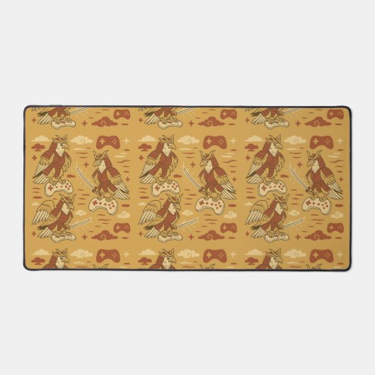 Samurai Adelaar met spelcontroller Bureaumat (Voorkant)