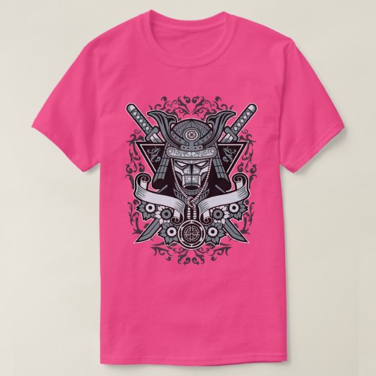 SAMURAI ANCIENT JAPANESE WARRIOR KATANA SWORD EN T-SHIRT (Design voorkant)
