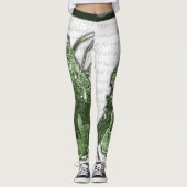 Samurai Archer grappling spats Leggings (Voorkant)