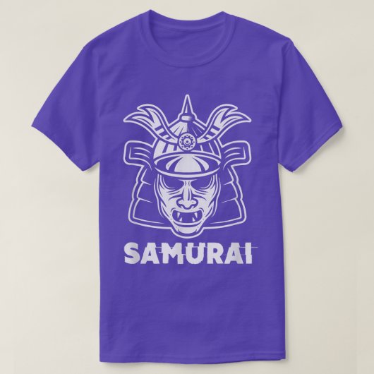 Samurai Armor Honor Warrior uit Japan T-shirt (Design voorkant)