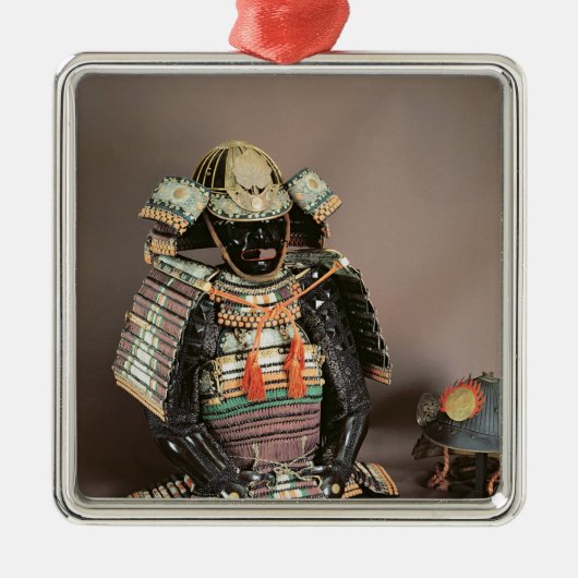 Samurai Armor, Muromachi Period c.1384 Metalen Ornament (Voorkant)