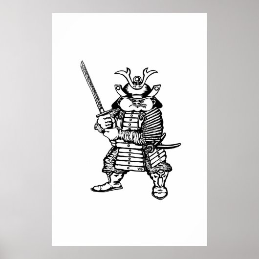 SAMURAI ART POSTER (Voorkant)